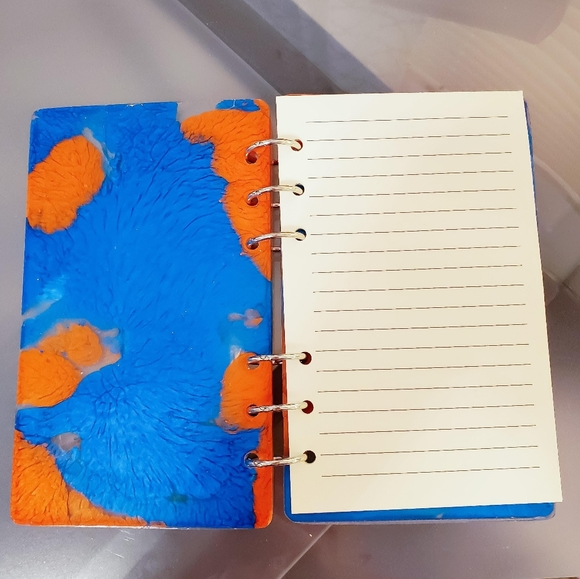 Medium Handmade Resin Notebook/Journal - Picture 4 of 6